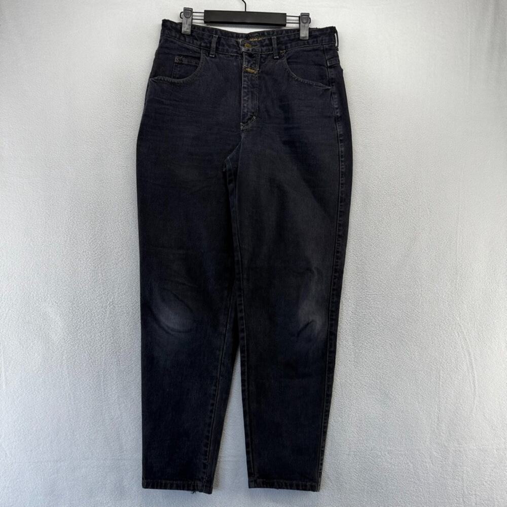 Vintage Marithe Girbaud Pants Jeans Women's 11/12 (30x29) Black Loose Taper 90s